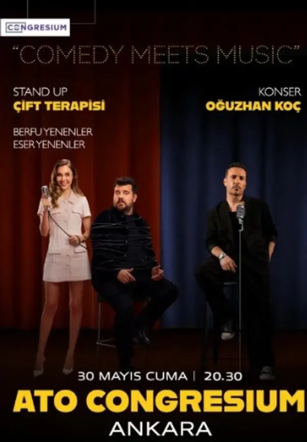 "COMEDY MEETS MUSIC" ESER & BERFU YENENLER & OĞUZHAN KOÇ thumbnail