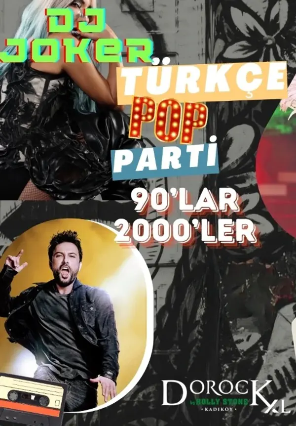DJ Joker 90’lar 2000’ler Türkçe Pop Gecesi thumbnail