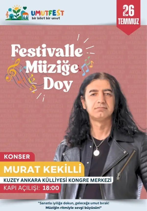 UMUTFEST: BİR BİLET, BİN UMUT / Murat Kekilli Konseri thumbnail