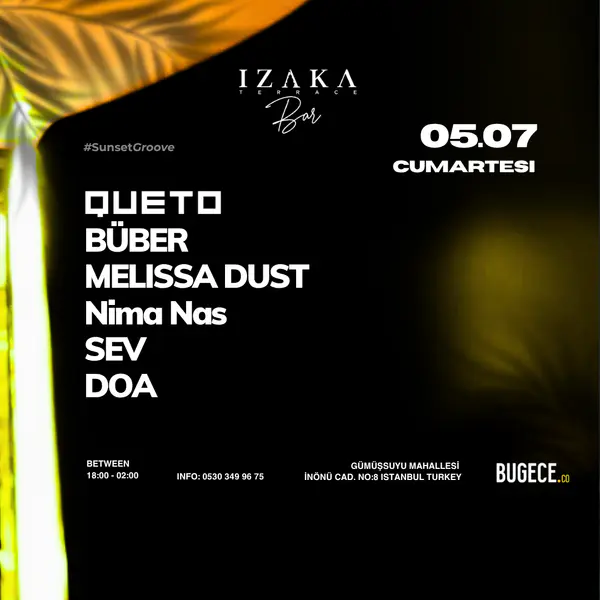 Queto I Büber + Melissa Dust / Sunset Groove thumbnail