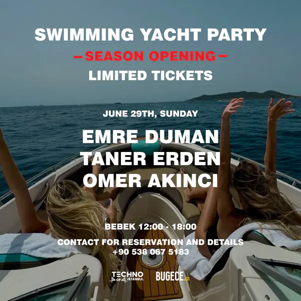 Techno Of İstanbul | Swimming Yacht Party thumbnail