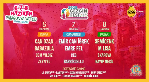 Gezgin Fest Patagonya 2025 - Kamp + Kombine thumbnail